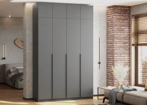 Антресоль 1600 «ШК-5» Графит серый в Набережных Челнах - naberezhnye-chelny.ok-mebel.com | фото 4