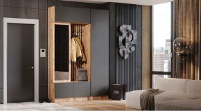 БАВАРИЯ Прихожая (дуб вотан/графит) в Набережных Челнах - naberezhnye-chelny.ok-mebel.com | фото