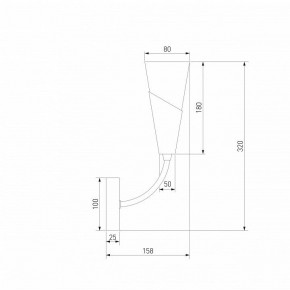 Бра Eurosvet Rhyton 60167/1 никель в Набережных Челнах - naberezhnye-chelny.ok-mebel.com | фото 6