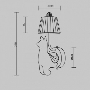Бра Maytoni Senor Alpaca MOD377WL-L6W3K в Набережных Челнах - naberezhnye-chelny.ok-mebel.com | фото 9