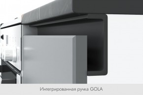 БЬЯНКА Кухонный гарнитур 1,6 белый/лиственница охотская/смоки софт в Набережных Челнах - naberezhnye-chelny.ok-mebel.com | фото 3
