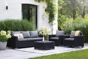 Диван Калифорния 3-х местный (California 3 Sofa), графит в Набережных Челнах - naberezhnye-chelny.ok-mebel.com | фото 3