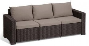 Диван Калифорния 3-х местный (California 3 Sofa), коричневый в Набережных Челнах - naberezhnye-chelny.ok-mebel.com | фото 2