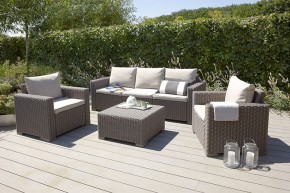 Диван Калифорния 3-х местный (California 3 Sofa), коричневый в Набережных Челнах - naberezhnye-chelny.ok-mebel.com | фото 3