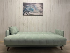 Диван Престиж-3 (НПБ) велюр Sensey mist green в Набережных Челнах - naberezhnye-chelny.ok-mebel.com | фото 3