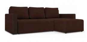 Диван угловой Алиса 3 Bahama VISION - Teos Dark Brown в Набережных Челнах - naberezhnye-chelny.ok-mebel.com | фото