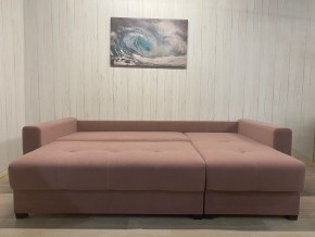 Диван угловой Комфорт-3 (НПБ) велюр Luma 16 в Набережных Челнах - naberezhnye-chelny.ok-mebel.com | фото 3