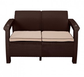 Диван Yalta Sofa 2 Set (Ялта) шоколадный в Набережных Челнах - naberezhnye-chelny.ok-mebel.com | фото 2