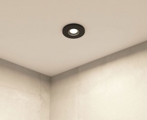 DK2036-BK Встраиваемый светильник влагозащ., IP 44, до 15 Вт, GU10, LED, черный, алюминий в Набережных Челнах - naberezhnye-chelny.ok-mebel.com | фото 7