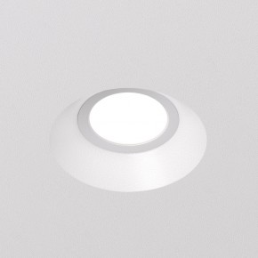 DK2081-WH Встраиваемый точечный светильник для натяжных ПВХ потолков INVIZ, IP 20, до 9 Вт, GU10, LED, белый, ABS-пластик в Набережных Челнах - naberezhnye-chelny.ok-mebel.com | фото