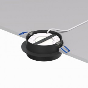 DK2090-BK Встраиваемый светильник FLAT, IP 20, до 15 Вт, GX53, LED, черный, алюминий в Набережных Челнах - naberezhnye-chelny.ok-mebel.com | фото 4