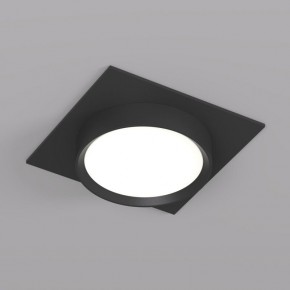 DK2091-BK Встраиваемый светильник FLAT, IP 20, до 15 Вт, GX53, LED, черный, алюминий в Набережных Челнах - naberezhnye-chelny.ok-mebel.com | фото