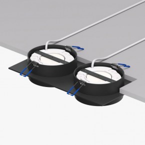 DK2092-BK Встраиваемый светильник FLAT, IP 20, до 15 Вт, GX53, LED, черный, алюминий в Набережных Челнах - naberezhnye-chelny.ok-mebel.com | фото 2