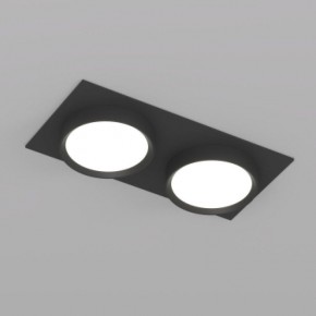DK2092-BK Встраиваемый светильник FLAT, IP 20, до 15 Вт, GX53, LED, черный, алюминий в Набережных Челнах - naberezhnye-chelny.ok-mebel.com | фото 4