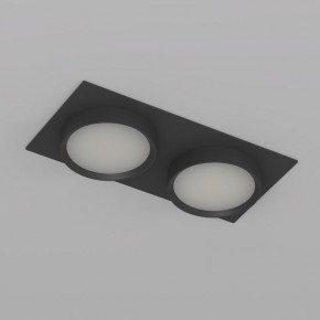 DK2092-BK Встраиваемый светильник FLAT, IP 20, до 15 Вт, GX53, LED, черный, алюминий в Набережных Челнах - naberezhnye-chelny.ok-mebel.com | фото 5
