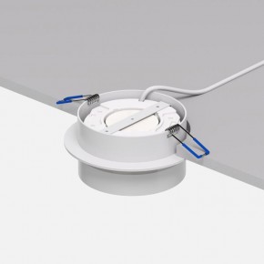 DK2100-WH Встраиваемый светильник NIKO, IP 20, до 15 Вт, GX53, LED, белый, акрил, алюминий в Набережных Челнах - naberezhnye-chelny.ok-mebel.com | фото 4
