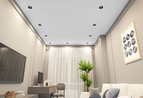 DK2120-BK Встраиваемый светильник, IP 20, 50 Вт, GU10, черный, алюминий в Набережных Челнах - naberezhnye-chelny.ok-mebel.com | фото 6
