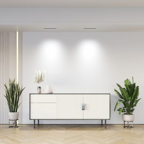 DK2515-WB Встраиваемый светильник SPACE со светодиодом L240mm 220V 20W 38° 4000К IP20 белый/черный алюминий в Набережных Челнах - naberezhnye-chelny.ok-mebel.com | фото 7