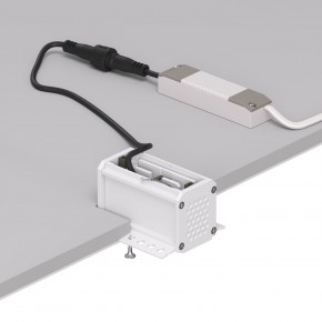 DK2530-WB Встраиваемый светильник SPACE со светодиодом под шпатлевку L69mm 220V 6W 38° 4000К IP20 белый/черный алюминий в Набережных Челнах - naberezhnye-chelny.ok-mebel.com | фото 5