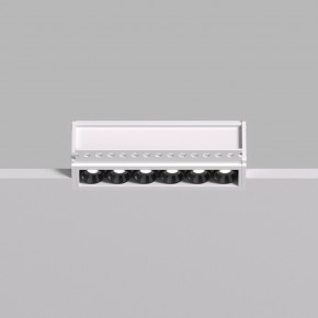 DK2531-WB Встраиваемый светильник SPACE со светодиодом под шпатлевку L126mm 220V 10W 38° 4000К IP20 белый/черный алюминий в Набережных Челнах - naberezhnye-chelny.ok-mebel.com | фото 3