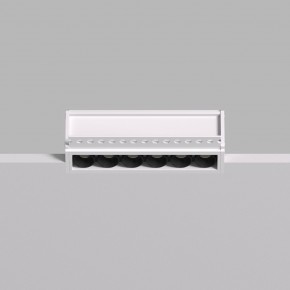 DK2531-WB Встраиваемый светильник SPACE со светодиодом под шпатлевку L126mm 220V 10W 38° 4000К IP20 белый/черный алюминий в Набережных Челнах - naberezhnye-chelny.ok-mebel.com | фото 4