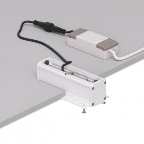 DK2531-WB Встраиваемый светильник SPACE со светодиодом под шпатлевку L126mm 220V 10W 38° 4000К IP20 белый/черный алюминий в Набережных Челнах - naberezhnye-chelny.ok-mebel.com | фото 5