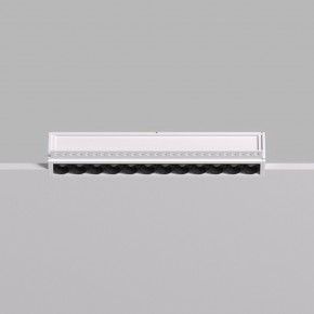DK2532-WB Встраиваемый светильник SPACE со светодиодом под шпатлевку L240mm 220V 20W 38° 4000К IP20 белый/черный алюминий в Набережных Челнах - naberezhnye-chelny.ok-mebel.com | фото 4