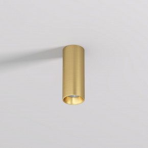 DK2615-SB Накладной светильник SHINE TUBE со светодиодом, D45*H115, IP20, 3000К, 7W, RA?90, сатинированная латунь, алюминий в Набережных Челнах - naberezhnye-chelny.ok-mebel.com | фото 2