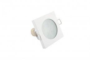 DK3014-WH Встраиваемый светильник влагозащ., IP 44, 50 Вт, GU10, белый, алюминий в Набережных Челнах - naberezhnye-chelny.ok-mebel.com | фото 4