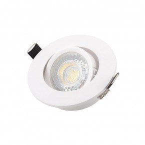 DK3020-WH Встраиваемый светильник, IP 20, 10 Вт, GU5.3, LED, белый, пластик в Набережных Челнах - naberezhnye-chelny.ok-mebel.com | фото 3