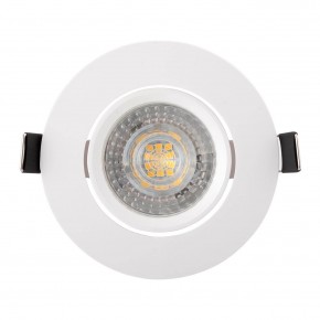 DK3020-WH Встраиваемый светильник, IP 20, 10 Вт, GU5.3, LED, белый, пластик в Набережных Челнах - naberezhnye-chelny.ok-mebel.com | фото