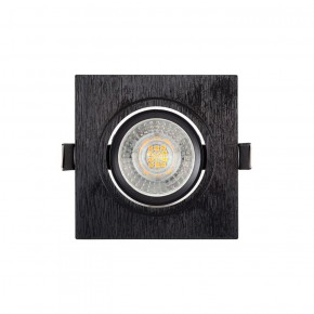 DK3021-BK Встраиваемый светильник, IP 20, 10 Вт, GU5.3, LED, черный, пластик в Набережных Челнах - naberezhnye-chelny.ok-mebel.com | фото 1