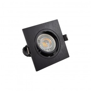 DK3021-BK Встраиваемый светильник, IP 20, 10 Вт, GU5.3, LED, черный, пластик в Набережных Челнах - naberezhnye-chelny.ok-mebel.com | фото 2