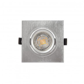 DK3021-CM Встраиваемый светильник, IP 20, 10 Вт, GU5.3, LED, серый, пластик в Набережных Челнах - naberezhnye-chelny.ok-mebel.com | фото 1