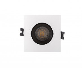 DK3021-WB Встраиваемый светильник, IP 20, 10 Вт, GU5.3, LED, белый/черный, пластик в Набережных Челнах - naberezhnye-chelny.ok-mebel.com | фото