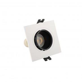 DK3021-WB Встраиваемый светильник, IP 20, 10 Вт, GU5.3, LED, белый/черный, пластик в Набережных Челнах - naberezhnye-chelny.ok-mebel.com | фото 2