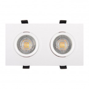 DK3022-WH Встраиваемый светильник, IP 20, 10 Вт, GU5.3, LED, белый, пластик в Набережных Челнах - naberezhnye-chelny.ok-mebel.com | фото 2