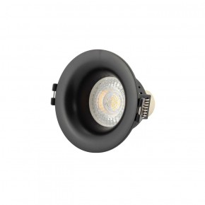 DK3024-BK Встраиваемый светильник, IP 20, 10 Вт, GU5.3, LED, черный, пластик в Набережных Челнах - naberezhnye-chelny.ok-mebel.com | фото 1