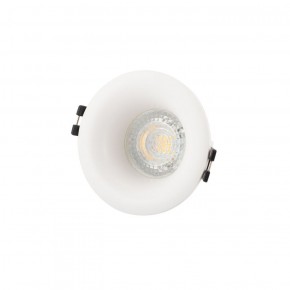 DK3024-WH Встраиваемый светильник, IP 20, 10 Вт, GU5.3, LED, белый, пластик в Набережных Челнах - naberezhnye-chelny.ok-mebel.com | фото 1