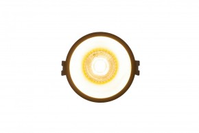 DK3026-BG Встраиваемый светильник, IP 20, 10 Вт, GU5.3, LED, черный/золотой, пластик в Набережных Челнах - naberezhnye-chelny.ok-mebel.com | фото 2