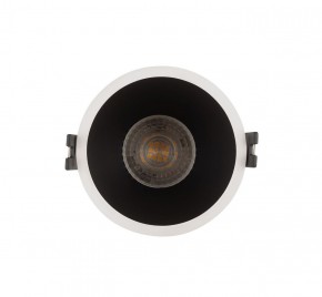 DK3026-WB Встраиваемый светильник, IP 20, 10 Вт, GU5.3, LED, белый/черный, пластик в Набережных Челнах - naberezhnye-chelny.ok-mebel.com | фото