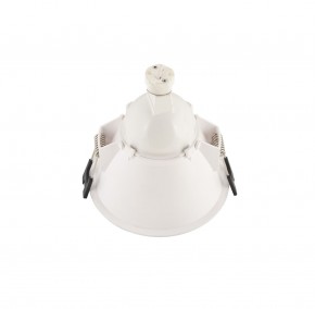 DK3026-WB Встраиваемый светильник, IP 20, 10 Вт, GU5.3, LED, белый/черный, пластик в Набережных Челнах - naberezhnye-chelny.ok-mebel.com | фото 4