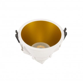 DK3026-WG Встраиваемый светильник, IP 20, 10 Вт, GU5.3, LED, белый/золотой, пластик в Набережных Челнах - naberezhnye-chelny.ok-mebel.com | фото 2