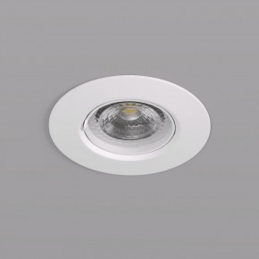 DK3028-WH Встраиваемый светильник, IP 20, 10 Вт, GU5.3, LED, белый, пластик в Набережных Челнах - naberezhnye-chelny.ok-mebel.com | фото 2