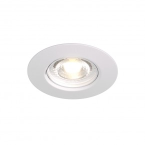 DK3028-WH Встраиваемый светильник, IP 20, 10 Вт, GU5.3, LED, белый, пластик в Набережных Челнах - naberezhnye-chelny.ok-mebel.com | фото 5