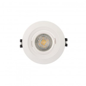DK3029-WH Встраиваемый светильник, IP 20, 10 Вт, GU5.3, LED, белый, пластик в Набережных Челнах - naberezhnye-chelny.ok-mebel.com | фото