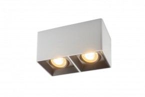 DK3035-WB Светильник накладной IP 20, 10 Вт, GU5.3, LED, белый/черный, пластик в Набережных Челнах - naberezhnye-chelny.ok-mebel.com | фото