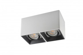DK3035-WB Светильник накладной IP 20, 10 Вт, GU5.3, LED, белый/черный, пластик в Набережных Челнах - naberezhnye-chelny.ok-mebel.com | фото 2
