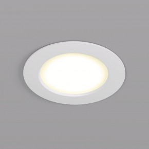 DK3046-WH Встраиваемый светильник, IP 20, 5Вт, LED, белый, пластик в Набережных Челнах - naberezhnye-chelny.ok-mebel.com | фото