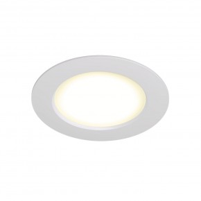 DK3046-WH Встраиваемый светильник, IP 20, 5Вт, LED, белый, пластик в Набережных Челнах - naberezhnye-chelny.ok-mebel.com | фото 3